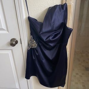 Eliza J One Shoulder Mini